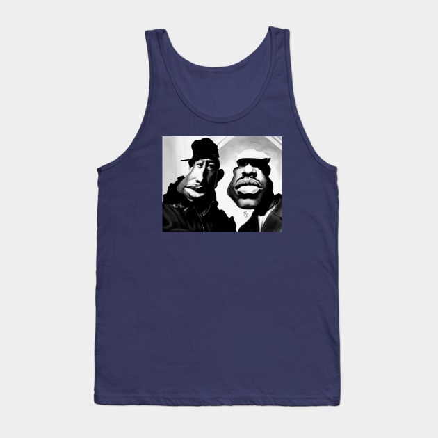 Gang Starr caricature Tank Top by J Carlo 